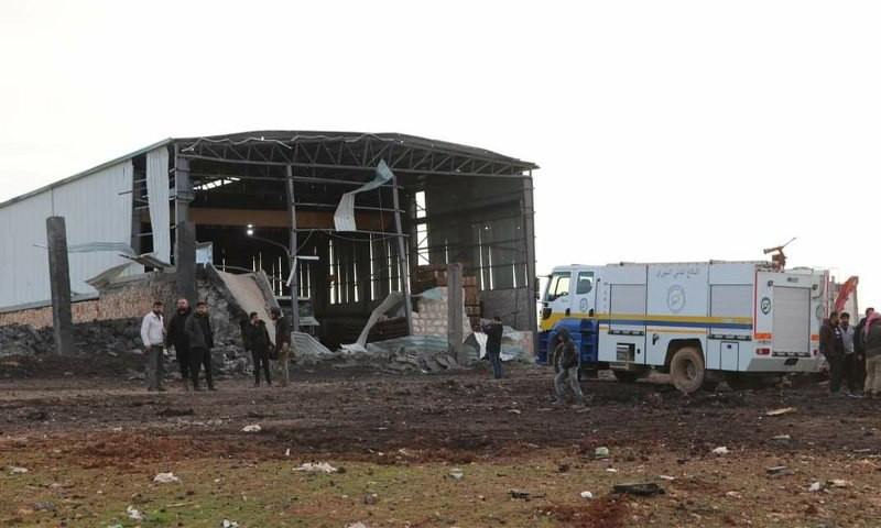 مقتل مدني وعدد من الجرحى بانفج...