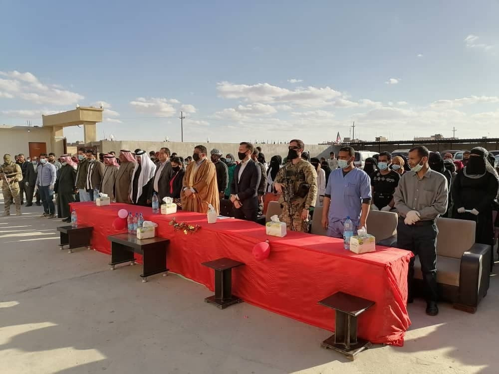 مسؤول أمريكي يفتتح أول مستشفى...