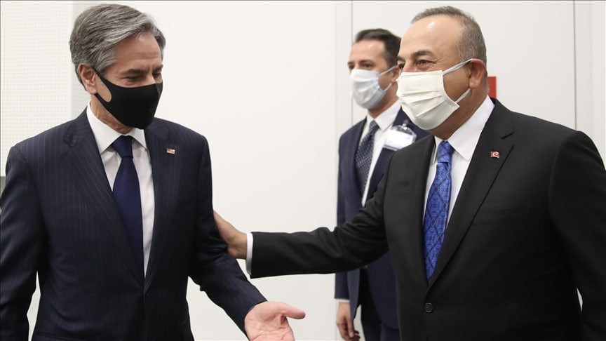 وزيرا خارجية تركيا وأمريكا يبح...