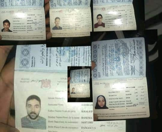 سوريون ضحايا حادث سير خلال عبو...