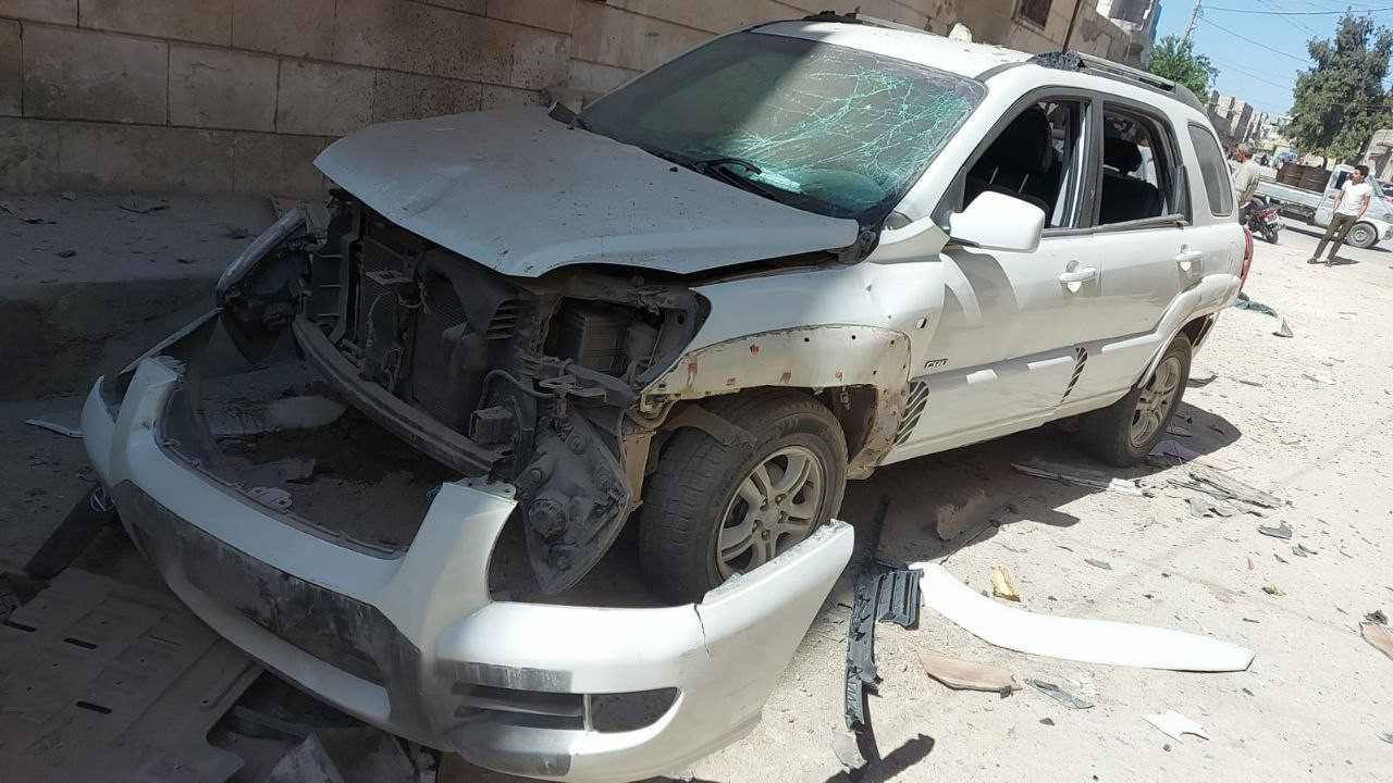 جرحى بانفجارين في الباب وجرابل...