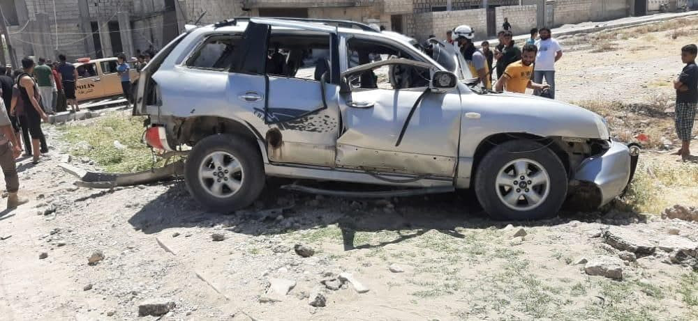 جرحى بانفجار مفخخة في جرابلس ش...