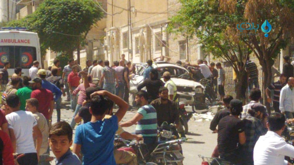 أربعة انفجارات في مدينة جرابلس...