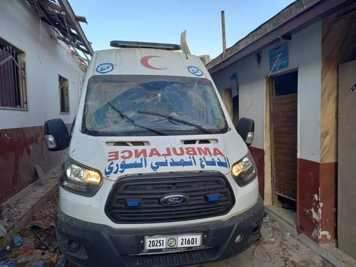 "الدفاع المدني": جــريمة عفرين...