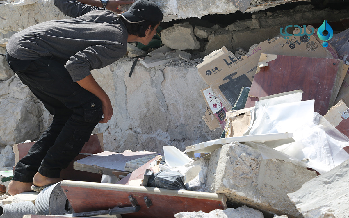 جرحى بقصف قوات النظام على إدلب