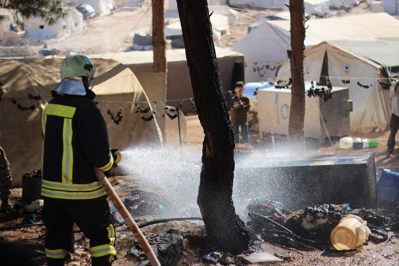 الدفاع المدني: أخمدنا 161 حريق...