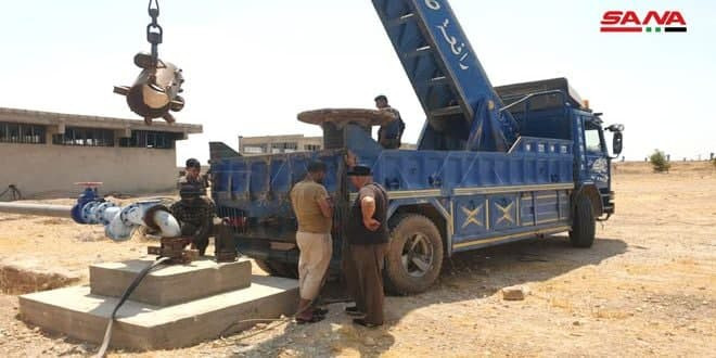 صيانة 6 آبار جديدة في "علوك" و...