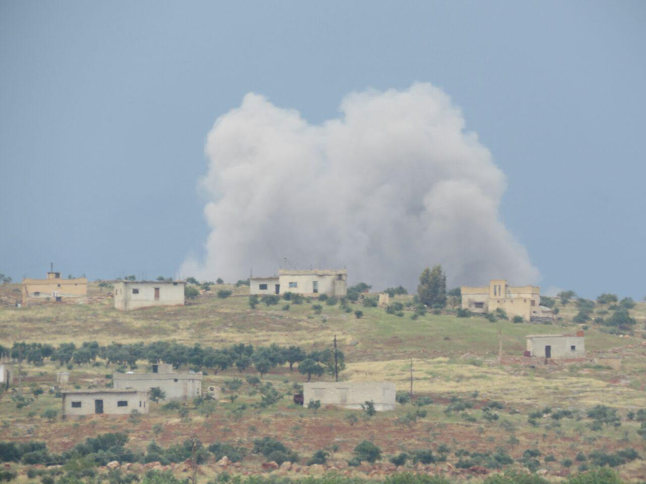 النظام يواصل قصفه قرى جبل الزا...