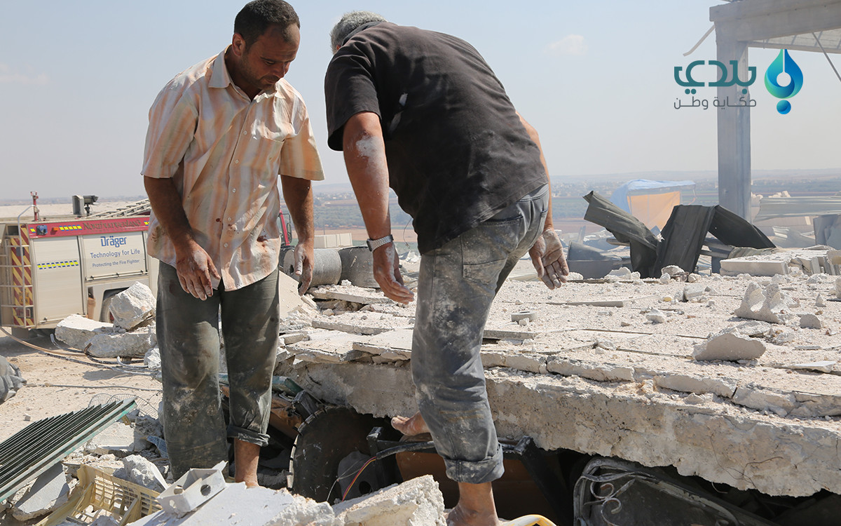 قذائف الأسد تقتل طفلة وتبتر سا...