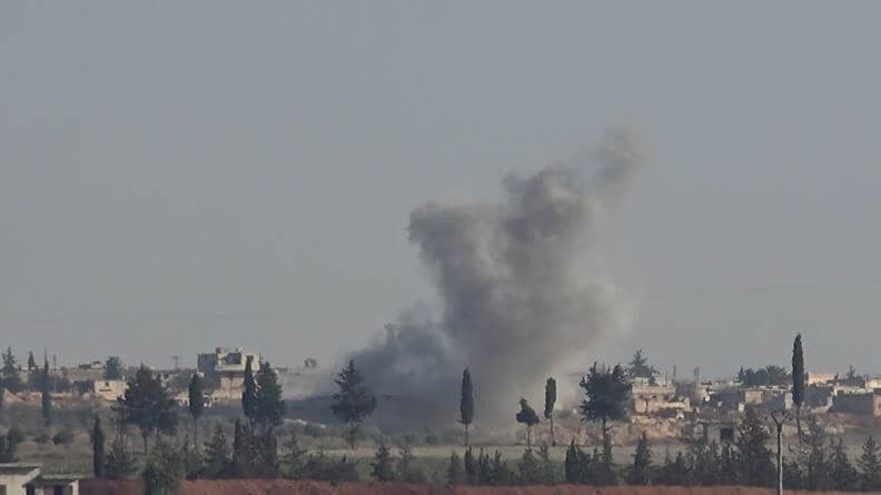 شهيدة وجرحى بقصف للنظام على ري...