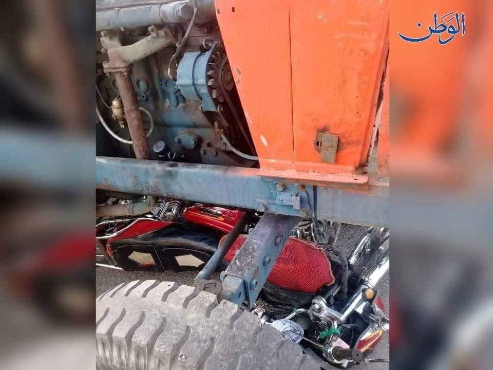 اللاذقية.. جرار زراعي يقتل شقي...