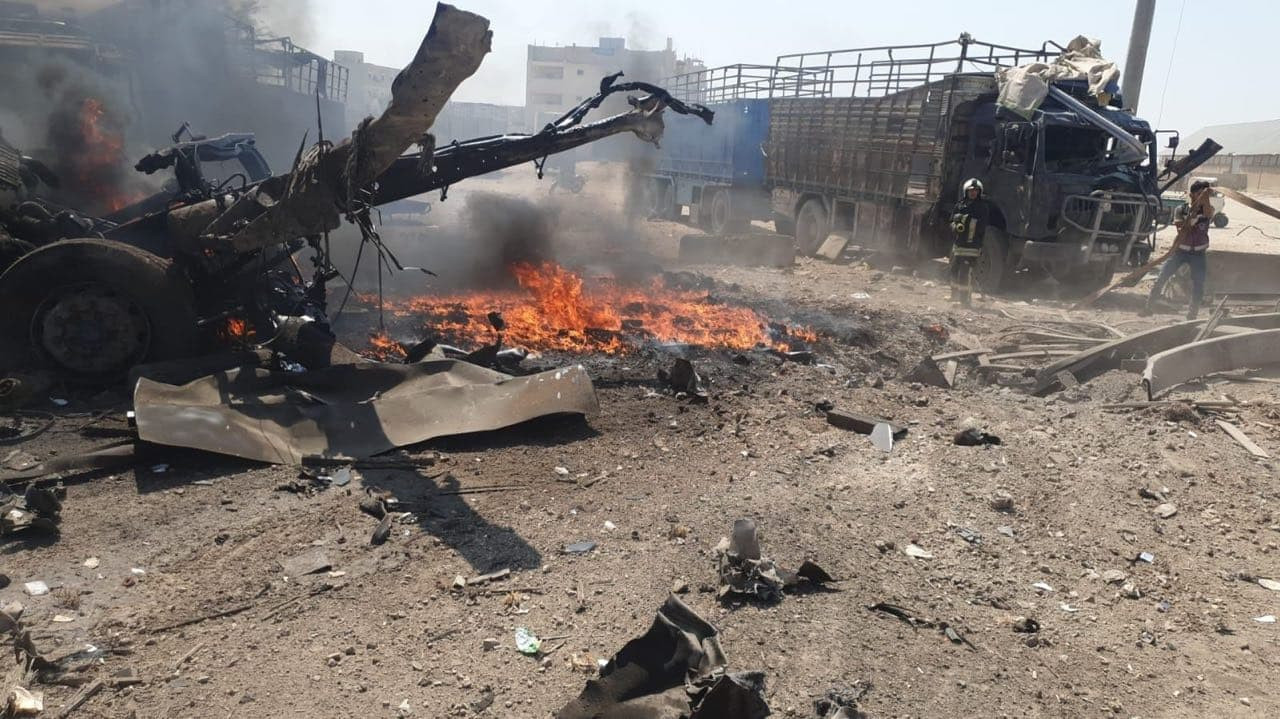 جرحى بانفجار مفخخة في إعزاز و"...