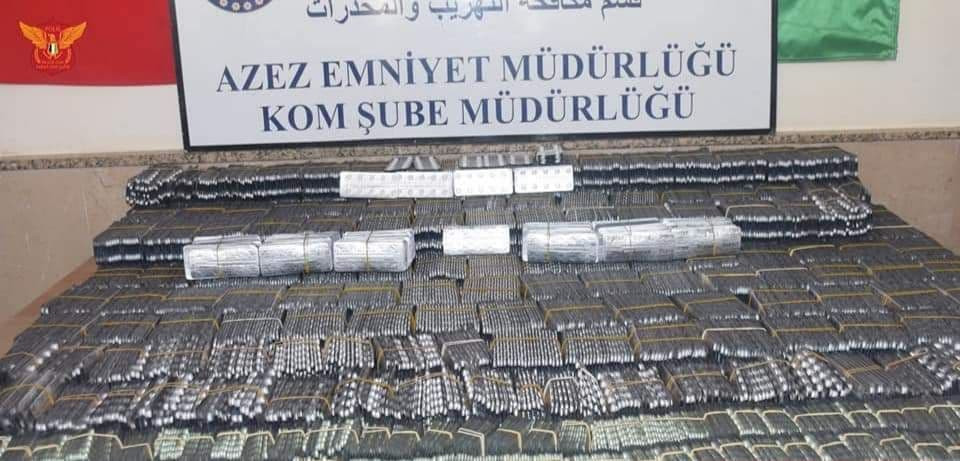 حلب.. ضبط قرابة 80 ألف حبة مخـ...