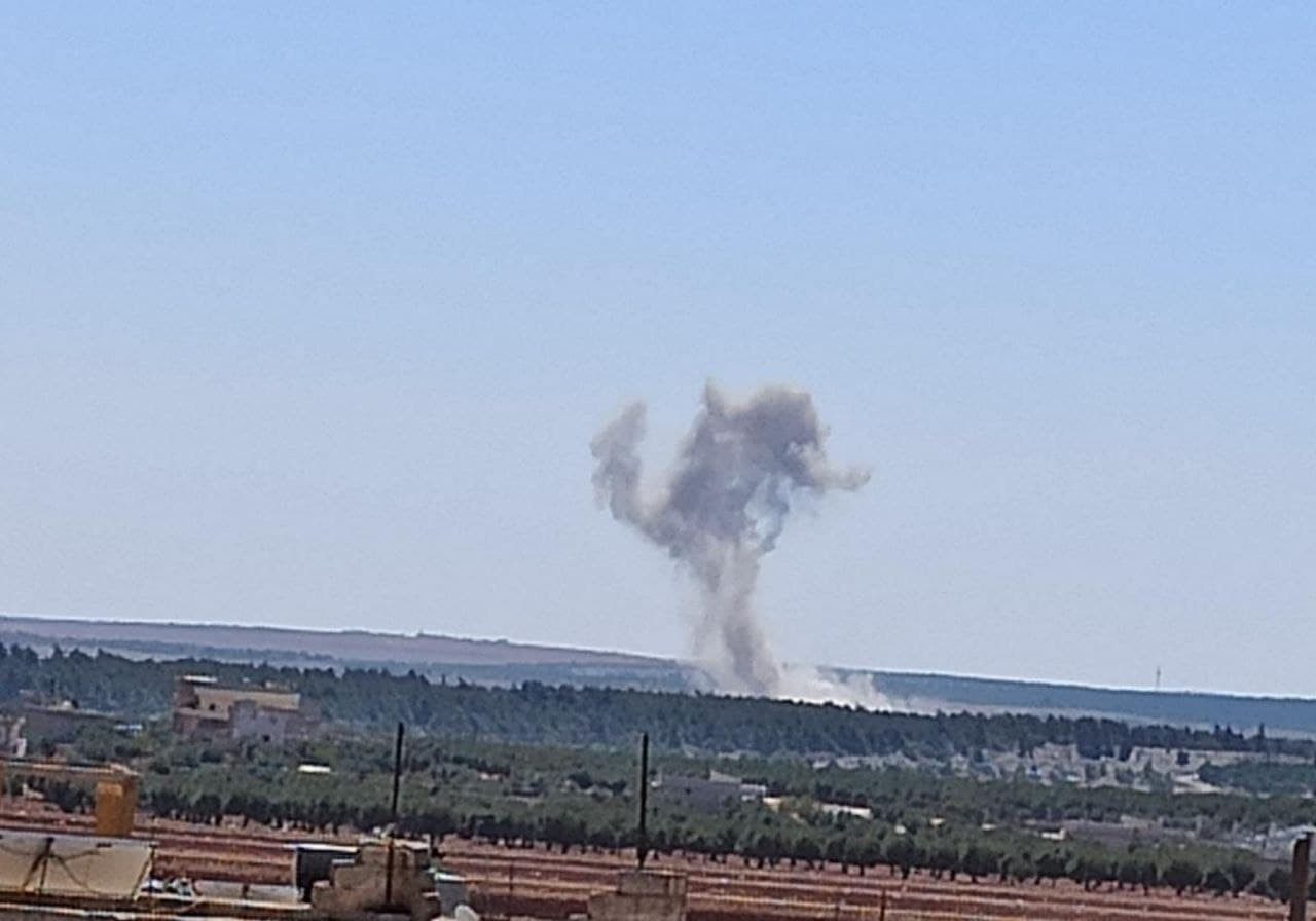 طائرات روسيا تقصف منطقة العملي...