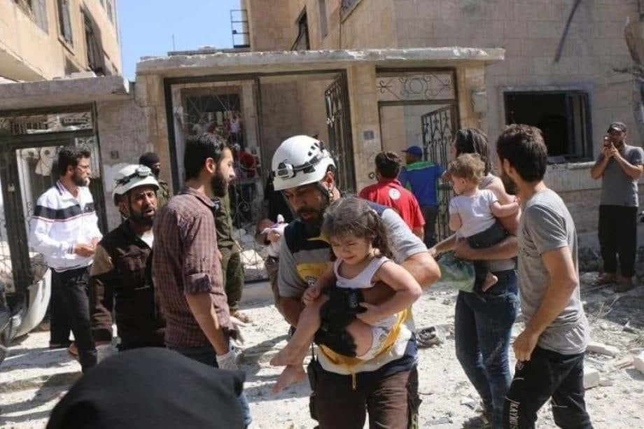 جرحى مدنيون بقصف واسع على إدلب