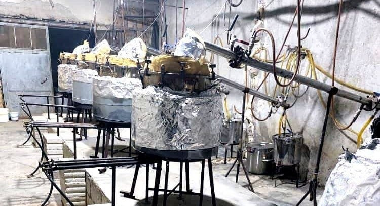 حلب.. ضبط مصنع للحبوب المخدرة...