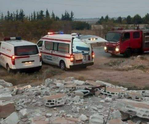 ضحايا بانهيار مبنى سكني وسط حم...