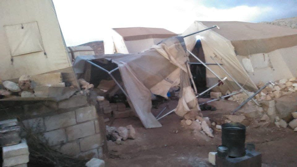 عاصفة مطرية تُوقع أضرارا جسيمة...