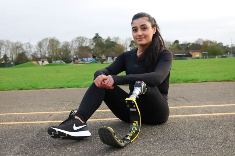 الشابة "ديما".. عدّاءة سورية ج...