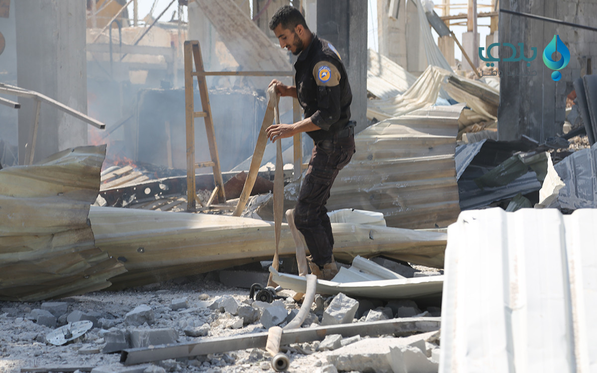 "الدفاع المدني السوري" يكشف حص...