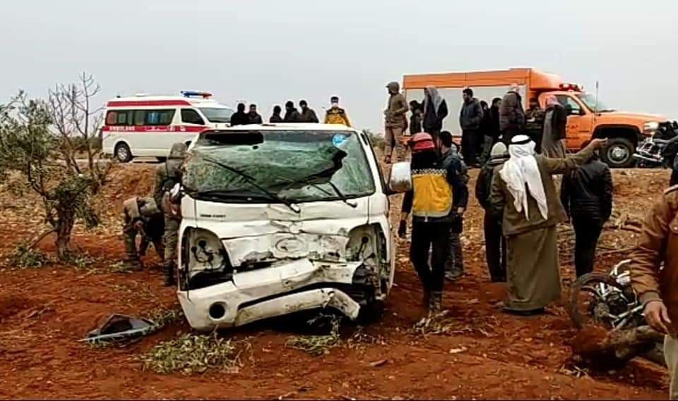 حادث مروري يودي بحياة شخصين شر...