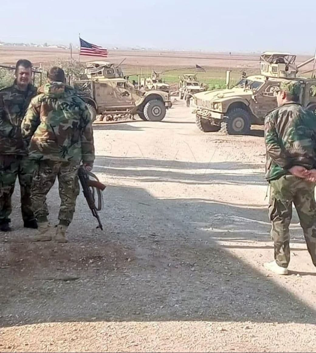 قوات النظام تعترض رتلا أمريكيا...