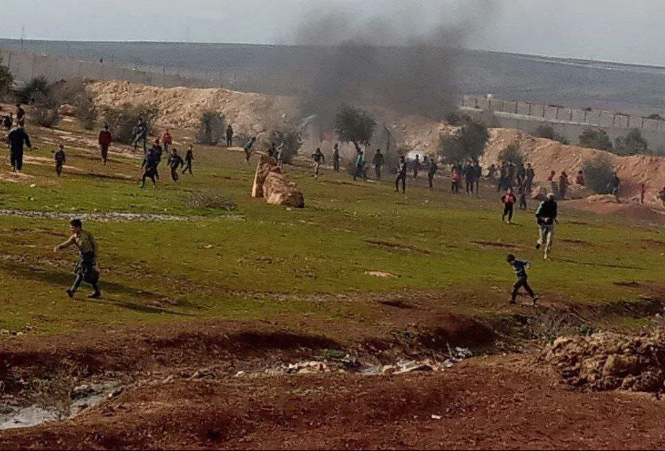 حاجز "تحريرالشام" يصيب سيدة بط...