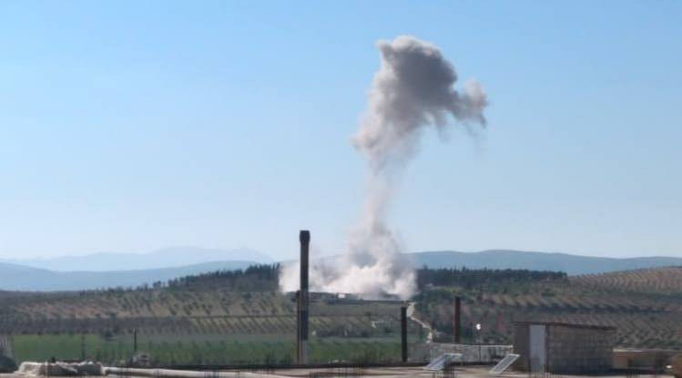 غارات روسية على ريف عفرين