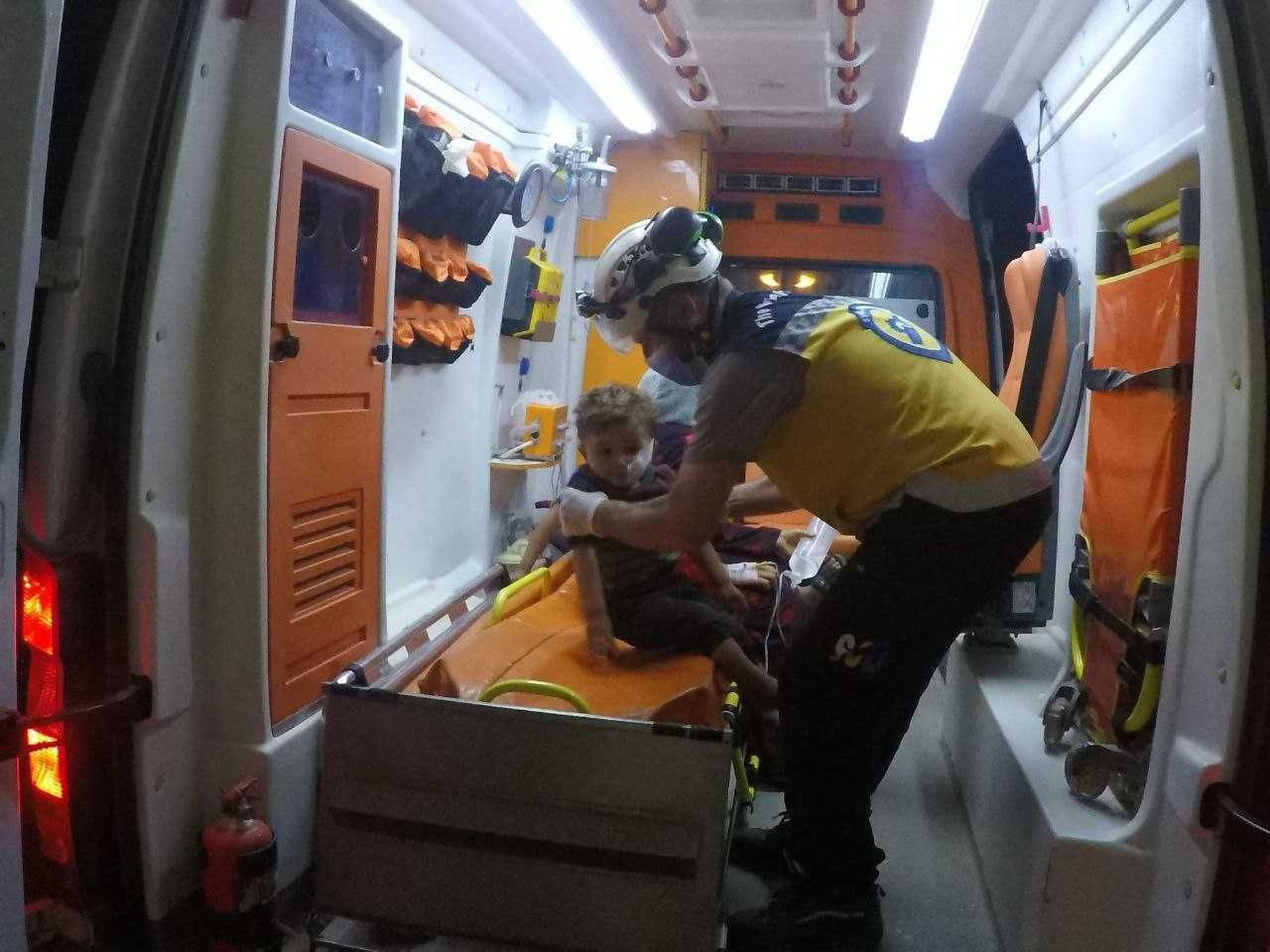 جرحى مدنيون بحادث سير بريف إدل...