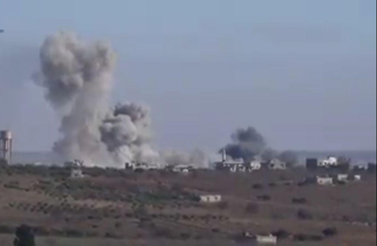 شهيدان وجرحى بقصف جوي على ريف...