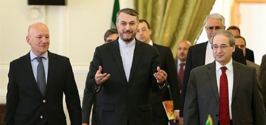 من طهران .. فيصل المقداد يشيد...