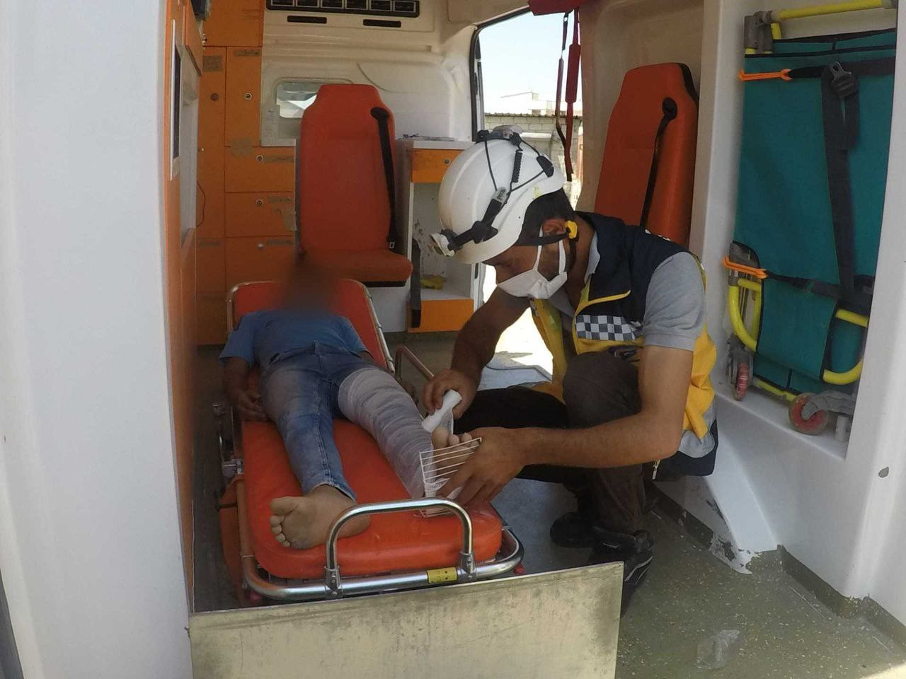 جرحى بحوادث شمالي سوريا