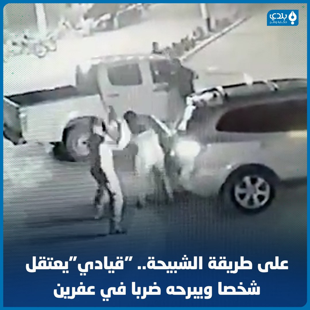 كاميرا مراقبة توثّق تشبيح عنصر...