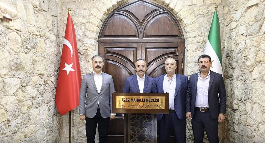 وفد تركي يزور مدينة إعزاز