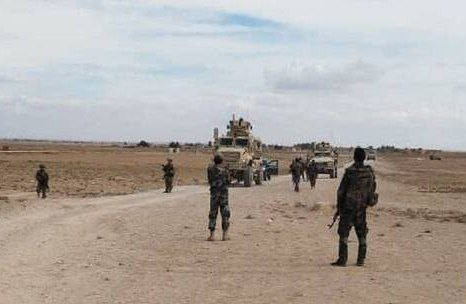 حاجز للنظام يعترض رتلاً أمريكي...