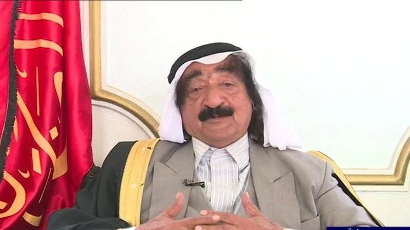 وفاة شيخ قبيلة شمر حميدي الدها...