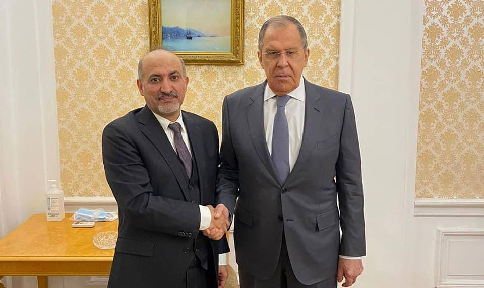 مباحثات بين "لافروف" و"الجربا"...