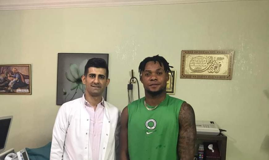 لاعب نيجيري في "الاتحاد الحلبي...