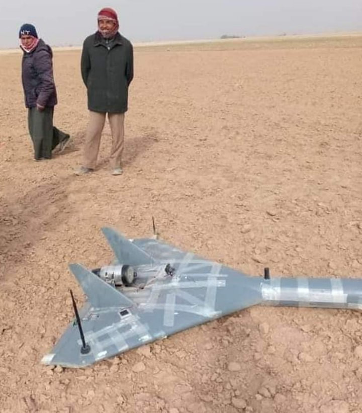 سقوط طائرة إيرانية في الحسكة