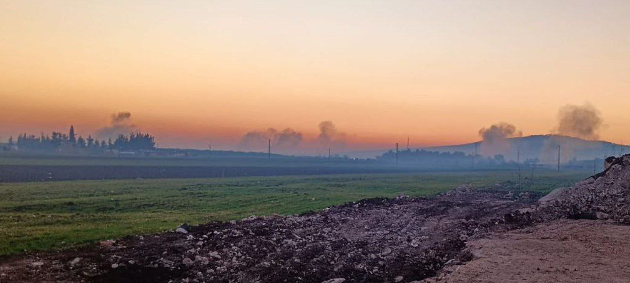 "قسد" تقصف قاعدة عسكرية داخل ا...