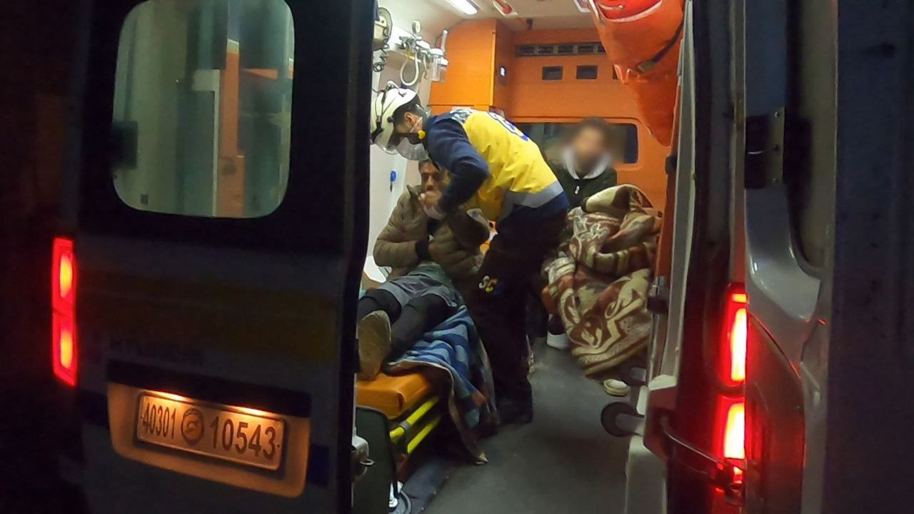 جرحى إثر حادث سير جنوبي إدلب