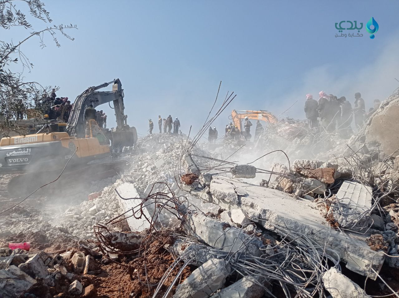 عقب الزلزال في سوريا وتركيا.....