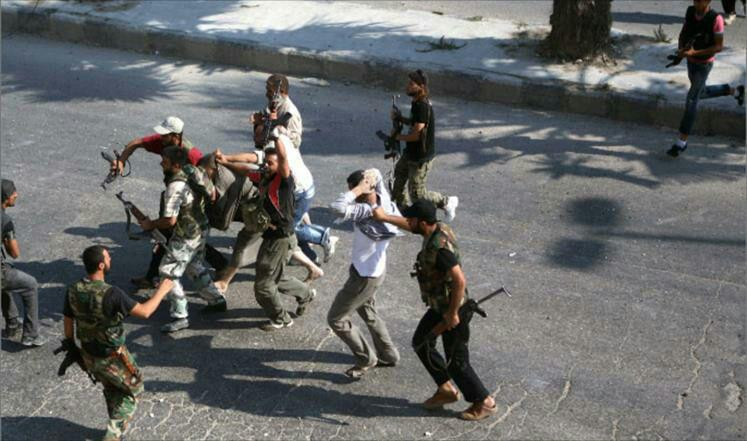 شبيحة حلب يختطفون تاجرا ويطلبو...