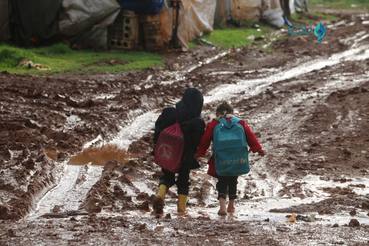 السيول تغرق "مخيم يازي باغ" شم...