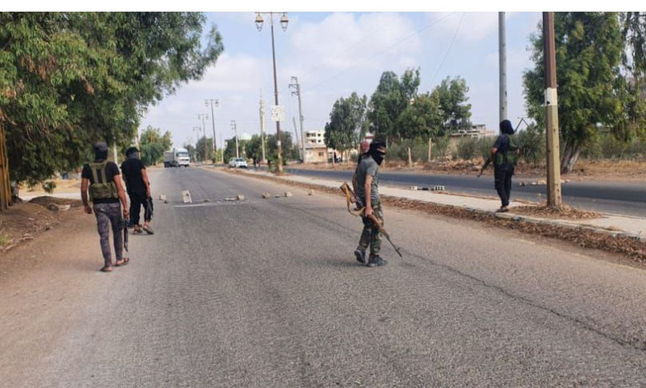 درعا.. جرحى من أمن الدولة بانف...