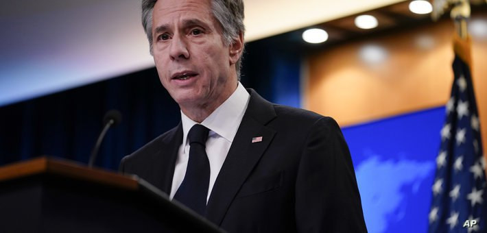 بلينكن: أمريكا تدعم تطبيق القر...