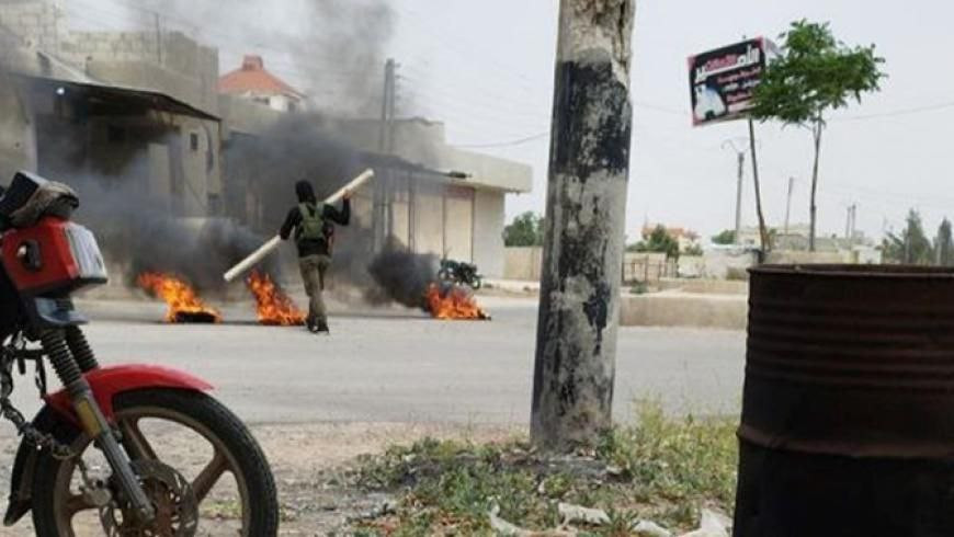 احتجاجات في أم المياذن شرقي در...