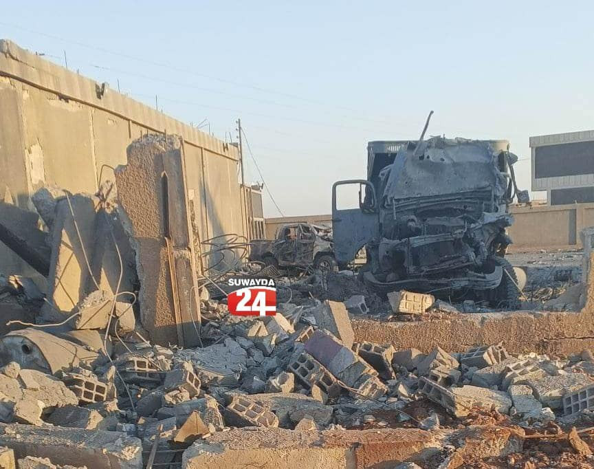 ناجية وحيدة من الغارة الأردنية...