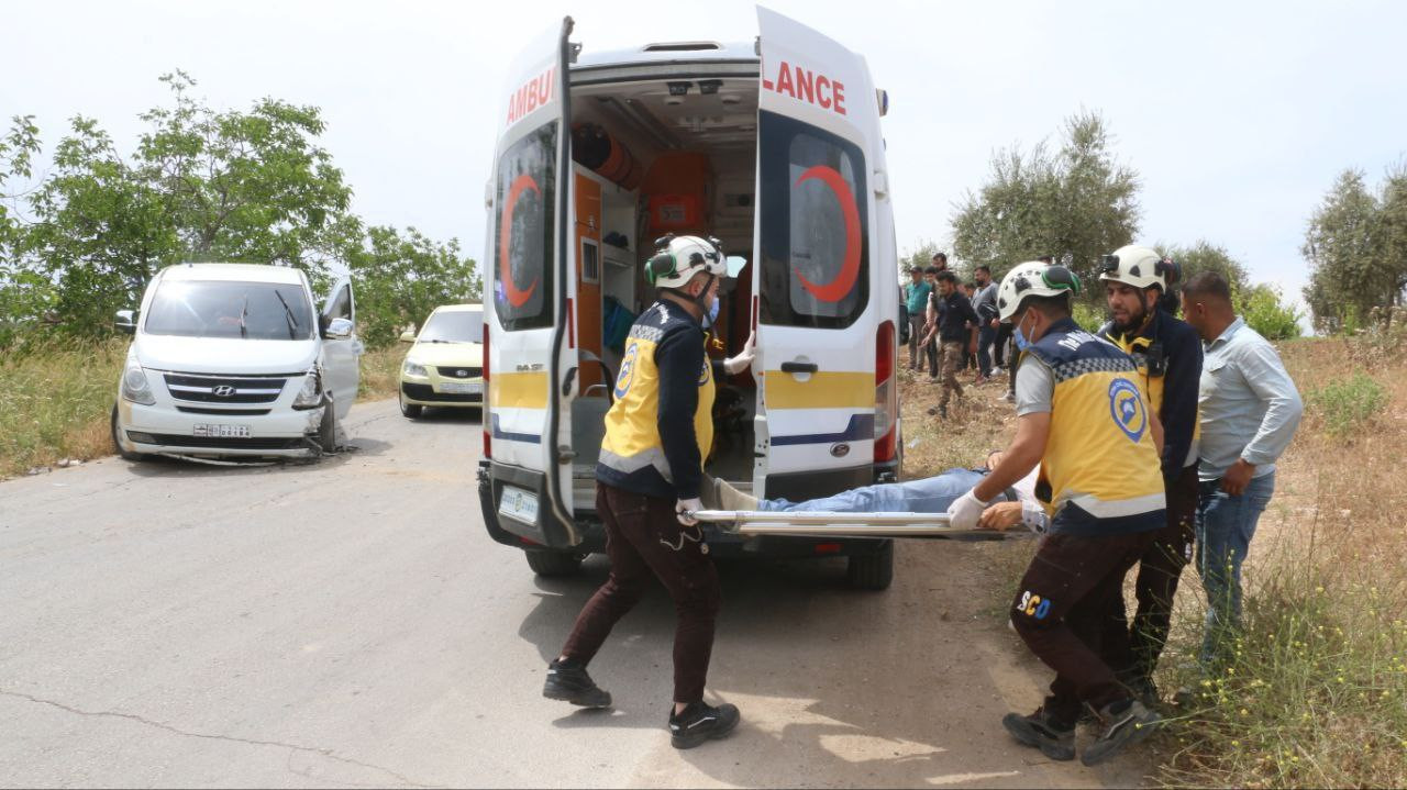 حوادث سير وحرائق تتسبب بإصابات...