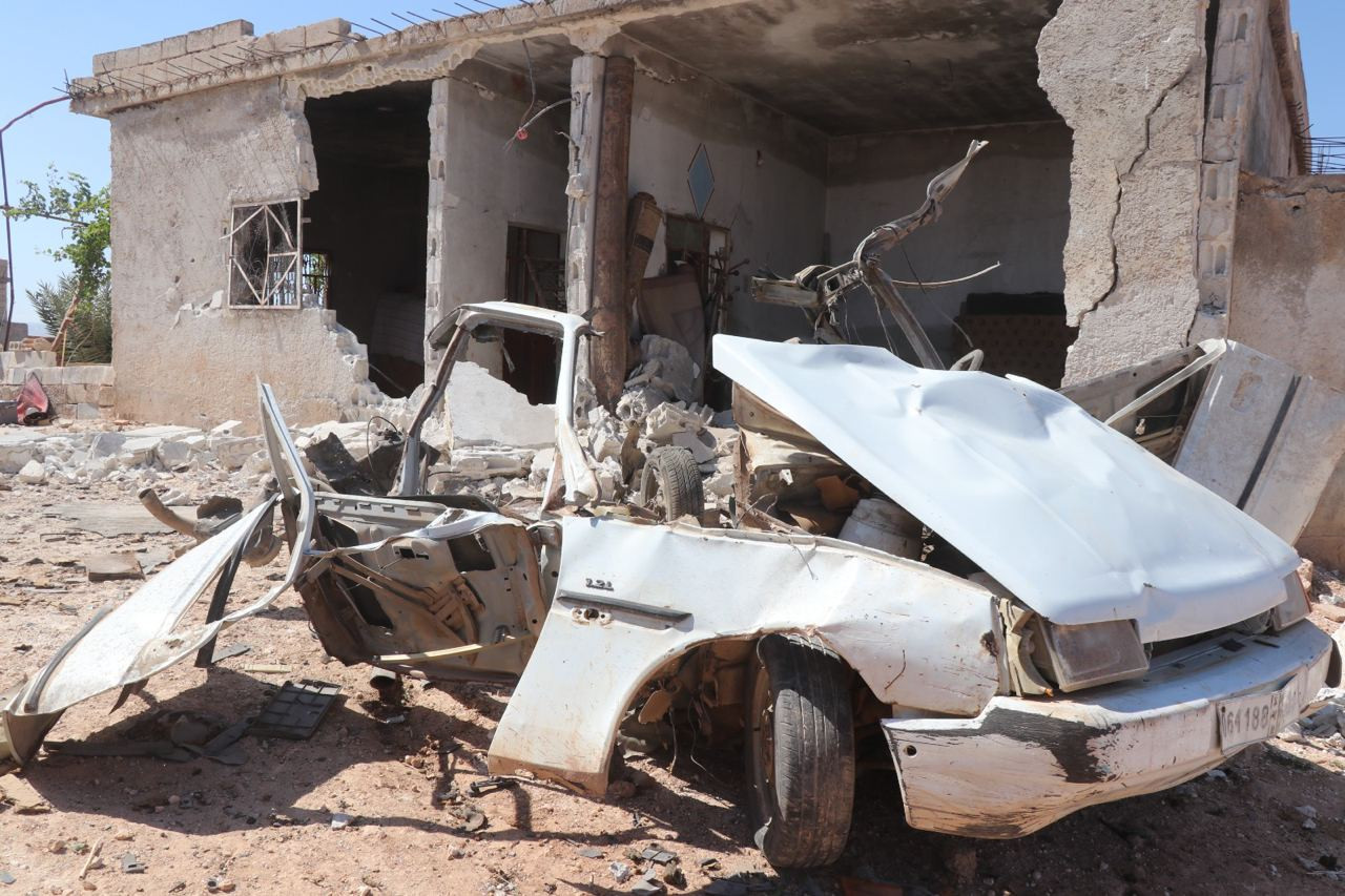 إصابة مدني بقصف لقوات النظام غ...